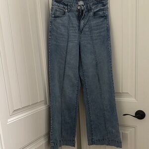 adidas Women's Straight Leg Jeans in Blue